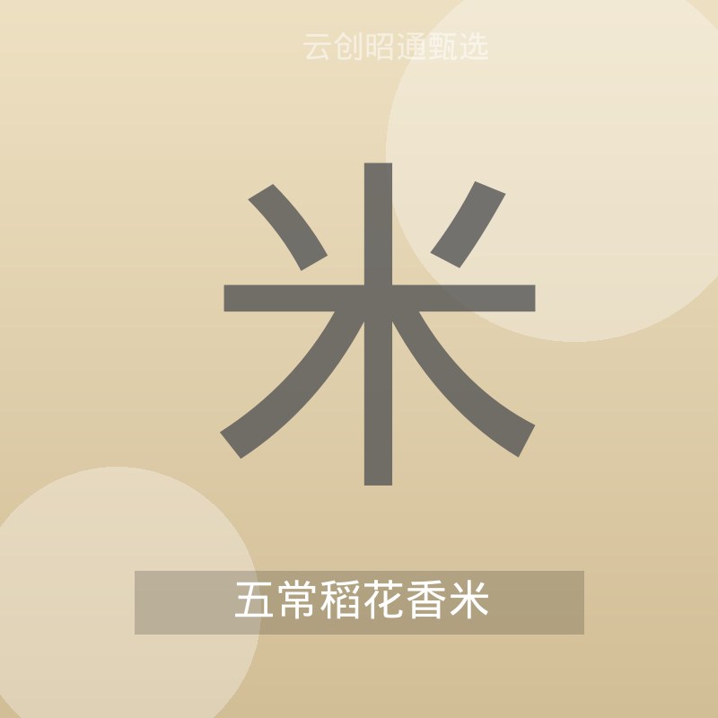 五常稻花香大米 东北直供
